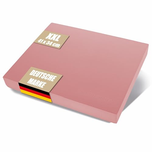 Active Peak® Premium Balance Pad - Coussin d'Équilibre XXL pour Yoga, Pilates, Physiothérapie & Entraînement de Stabilité - Tapis d'Exercice Antidérapant - 41x34 cm (Rose)
