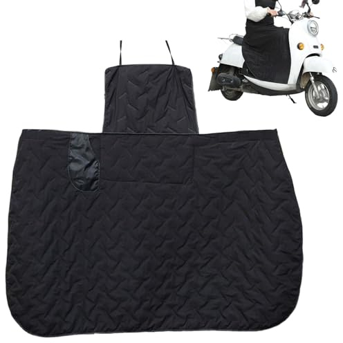 Mppchhn Scooter Apron Leg Cover - Windproof Winter Warm Scooter Leg Protector,E-Bike Apron Blanket Protector - for Winter Drive Snowy Day Mud Electric Bike Motorbike