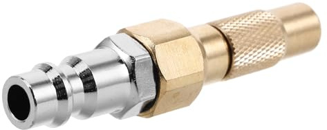 Acier Mandrin à Dégagement et Rapide Air Cuivre en Gonflage | Raccord Compresseur D'air, Adaptateur de Gonfleur, Embout pour Gonfleur