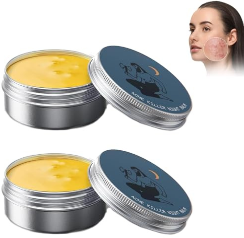 Ekologisk Acne Balm, akne Clearing Cream, ultra-Performance Skincare, ROrganics akne och rodnadskänsare naturlig icke-fet kräm, akne hudnärande fuktkräm Acnecream2 pcB