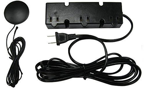 3-Level Touch Pad 3 Outlet Receptacle Dimmer 120 Volts - DM3-120 Black