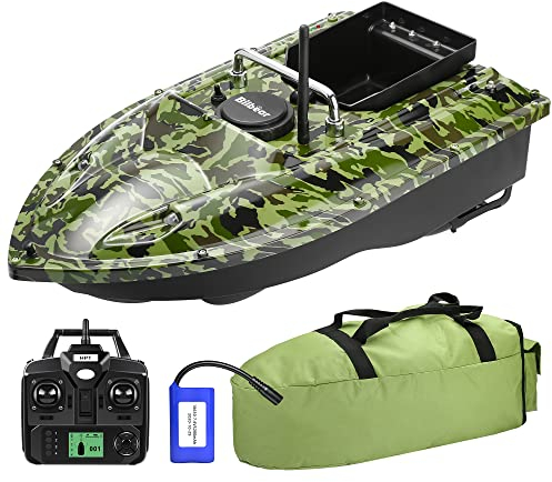 500M Futterboot mit GPS Karpfenangeln Köder Boot Köderlieferboot GPS Köderboot Angelköderboot Fischerköderboot Fischfind Boot mit Handtasche (GPS Futterboot Set 1)