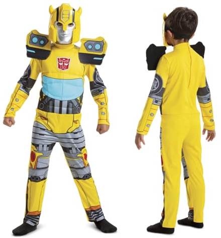 Förklädnad officiellt Liscenced Transformers humla kostym (ålder 3-4) halloween kostym cosplay maskeraddräkt