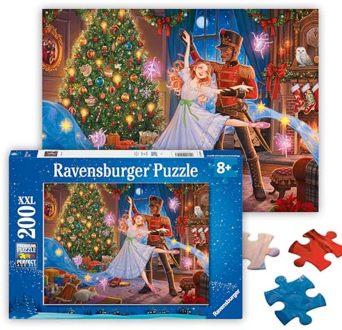 Ravensburger XXL-Nussknacker-Puzzle, 200-teilig, Geschenkidee für Kinder ab 8 Jahren, lehrreiches und anregendes Spiel
