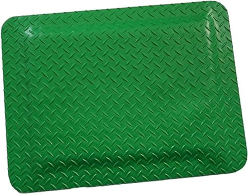 Industrielle Anti-Ermüdungs-Fußmatte, 70 x 190 cm, strapazierfähig, Diamantschwamm, ergonomische Arbeitsplatzmatte, Grün