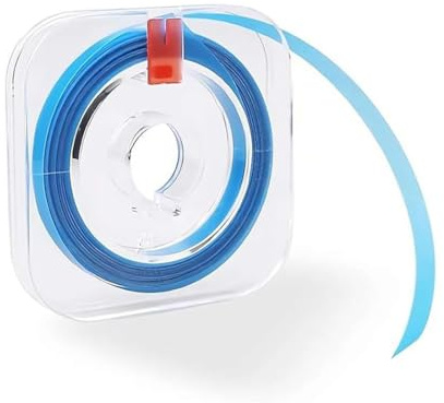 VYIBPDY 1 Stück zahn schleifpapier, zahnschleifpapier für zwischenräume – 6 m