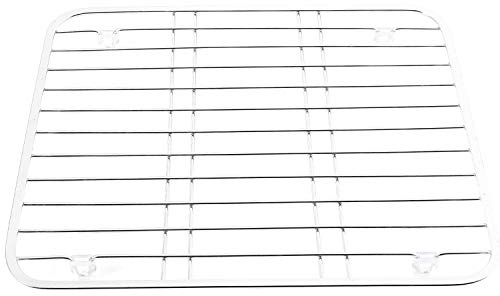 Plomevry 304 Stainless Steel Sink Drainer Rack Multifunctional Kitchen Fruit Vegetable Dish Drying Rack Kitchen Sink Protector Grid