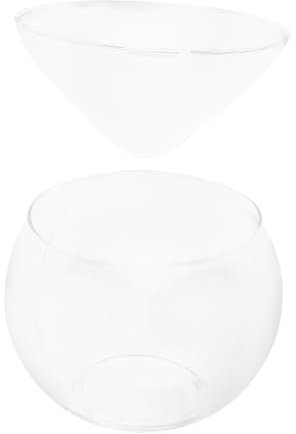 BEBEMOKO Bicchiere Da Vino Creativo in Vetro Resistente Con Base Triangolare, Bicchiere Da Bar Multifunzionale Per Feste e Casa, Set