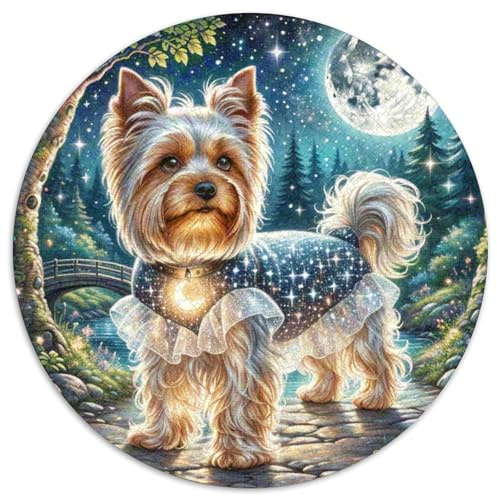 1000 Piece Yorkshire Terrier Jigsaw Puzzles for Adults Kids Challenge Toy Educational Games Home Decoration Puzzle Gifts 1000pcs (67.5x67.5cm)
