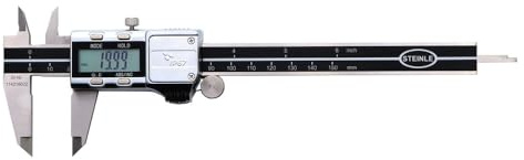 STEINLE IP67 digital Messschieber Schieblehre Tiefenmaß eckig 150 mm