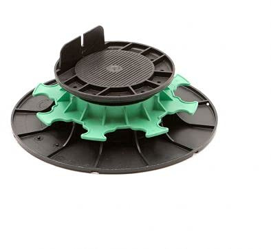 Jouplast – Lot de 11 Plots Terrasse Réglable 50-80 mm pour Lambourde | Pose Facile Sans Béton | Réglage Millimétrique, Résistant, Conforme DTU 43.1 & 51.4 | Bois & Composite, Extérieur