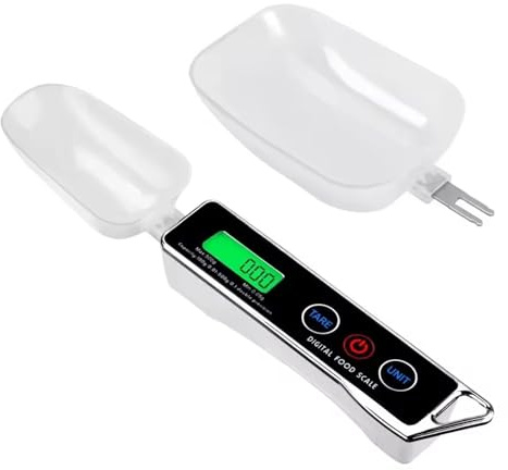 Cuchara medidora electrónica, cuchara medidora digital, de 0, 05 ga 500 g, cucharas de gramo para báscula de alimentos para hogar y panadería(negro)