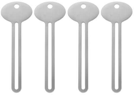 DOITOOL 4pcs Tube Squeezer Key: Manual Paint Tube Squeezer For Artists - Metal Pigment Hand Squeeze Tool For Art Studio Watercolor Painting Round