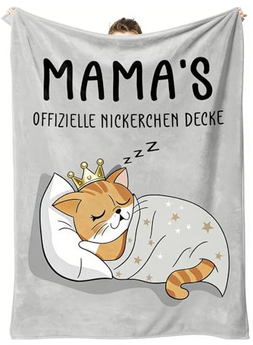 Aevmsor Mama Geschenk, Muttertagsgeschenk Flanell Kuscheldecke 130 x 170 cm | Muttertagsgeschenke für Mama, An Meine Mama Decke, Wohndecke Geschenke für Mutter zum Geburtstags Muttertags Weihnachten