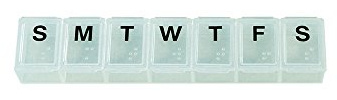7 Day Pill Dispenser Tablet Box Organiser. 1 Compartment per Day. for those who take many Tablets on a Daily Basis. Easy Medication Management & Organisation. Easy to Open. Perfect for Travel