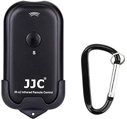 JJC ML-L3 Wireless Infrared Shutter Release Remote for Nikon with Carabiner