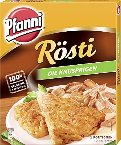 Pfanni Rösti Kartoffelfertiggericht Die Knusprigen aus nachhaltigem Anbau, 1 x 400 g