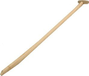 AMMERLAND ESCHEN SCHAUFELSTIEL 100CM | Ammerland, Eschenholz, naturbelassen, robuster Ersatzstiel, Werkzeugstiel, Garten, Handwerk, langlebig, passgenau