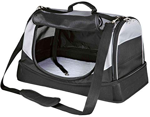 Trixie 28940 Tasche Holly, 30 × 30 × 50 cm, schwarz/grau