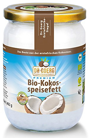 Dr. Goerg Premium Bio-Kokosspeisefett, 500 g