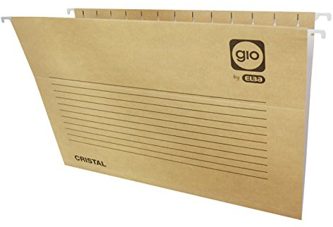 Elba Gio – Tasche Von 10 Hängemappen für Schubladen, F, bicolor