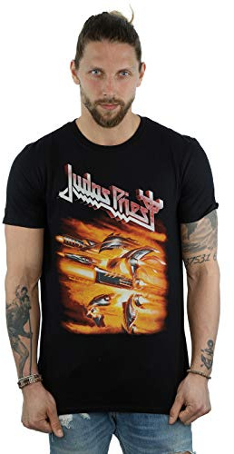 Absolute Cult Judas Priest Homme Firepower Cover T-Shirt Noir XX-Large