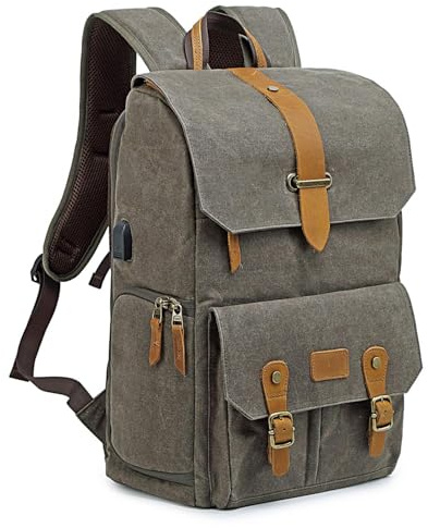 UBAYMAX Rucksack für Spiegelreflexkameras, wasserdicht, für Spiegelreflexkameras, stoßfest, 39,6 cm (15,6 Zoll), Laptoptasche, Reisetasche für Canon, Nikon, Sony, Olympus,