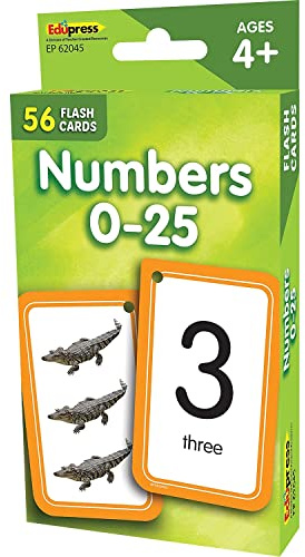 Lernkarten Zahlen 0-25