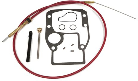 The ROP Shop Schaltzug-Set für 1986–1993 OMC Cobra Sterndrive Motoren, nicht Pre-Alpha Antriebe.
