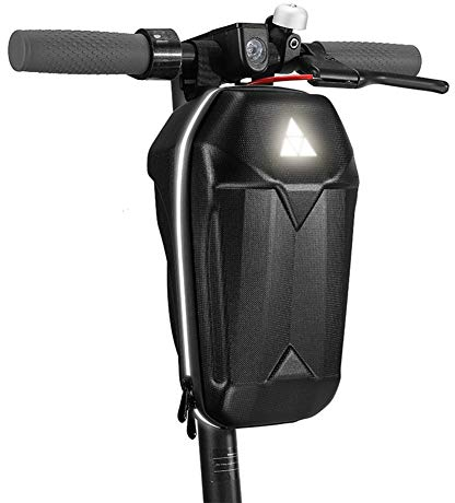 DemiawakingUK Borsa Monopattino Elettrico 5L Grande capacità Borsa da Manubrio in Eva Impermeabile per Monopattino Elettrico Borsa per Scooter Elettrico Mijia M365