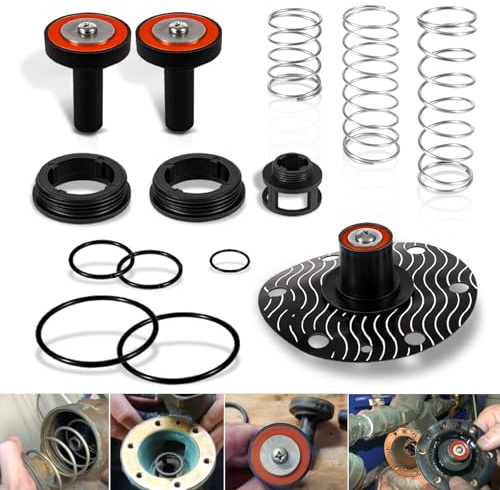 3/4-1 Complete Backflow Repair Kit Replace for Zurn Wilkins 975XL and 975XL2 Backflow Preventer Replacement, RK34-975XLC Complete Repair Kit