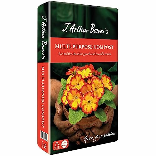 50L Multi-Purpose Compost, Nutrient Rich Soil for Indoor & Outdoor Plants, Ideal for Pots, Beds & Borders