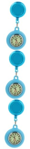 Amosfun 2St Taschenuhr Taschenreversuhr Arzttasche Watches uhrenwender Damenuhren Anstecknadel Ansteckuhr für Krankenschwestern Arzt-Ansteckuhr hängend Schwesterntisch Studentin Brosche
