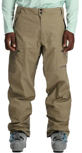 Spyder Herren Turret Gore-Tex Bib Shell Skihose, Desert Taupe, Small