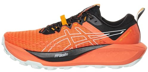 ASICS Men's Gel-Trabuco 13 Running Shoe, Nova Orange/Pure Aqua, 10 UK