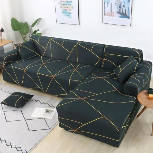 KEMTAT Sofa Cover Elastic Couch Cover Sectional Chair Cover It Needs Order 2pieces Sofa Cover If Your Sofa Is Corner L-Shape Sofa