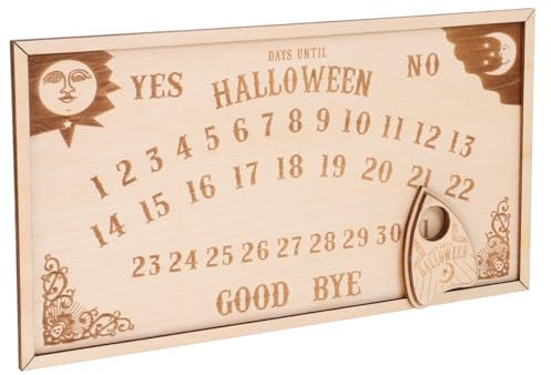 HOODANCOS Halloween Countdown Kalender Magnetischer Wandkalender Für Halloween-dekoration Interaktive Feiertagsdekoration Für Zuhause Und Partys