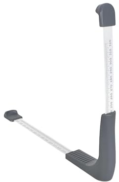 Teleskopierbarer Schuhgrößenmesser Kinder & Erwachsene (110–320 mm), Präziser Fußmessgerät Kinder für Schuhwahl, Multifunktionales Schuhmessgerät Kinder mit Teleskopfunktion