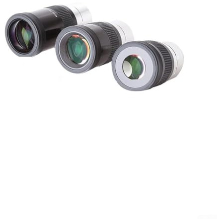 Solaughguy Astronomisches Okular 26 mm, 32 mm, 40 mm, 5,1 cm, mehrschichtig beschichtet für Teleskope, 56°-Sichtfeld, kompatibel mit 5,1 cm Okularauszug, faltbare Augenmuschel für (2 Zoll / 26 mm)