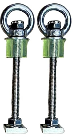 Pernos en T de alta resistencia, herrajes para rieles de portaequipajes, tornillo para transportador de carga con ajuste seguro, perno de sujeción de acero inoxidable, soporte para bastidor con diseño