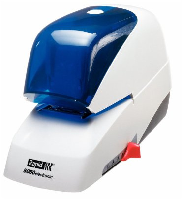 Rapid Supreme R5050e Elektrisk häftapparat, Vit, Blå, En Storlek