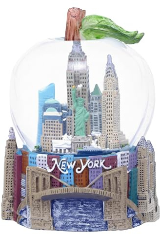 New York City Classic Apple Snow Globe 65mm