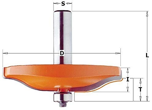 CMT 990.504.11 FRAISE PLATE-BANDE PROFIL+R HM S=12 D=89X15 (A2)