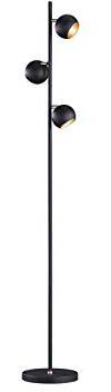 Trio Leuchten Dakota Golvlampa, 28 W, Mattsvart, 155 cm