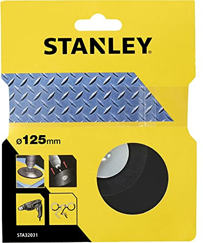 Stanley - Plato soporte de goma para taladros ø 125 mm.