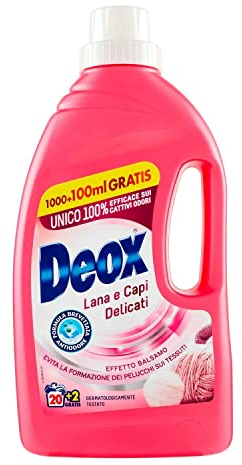 Deox Nettoyant liquide laine et vêtements délicats 1100 ml, 1100 ml