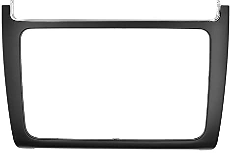 Car Audio Stereo Frame Radio Panel Fascia Fit For VW Polo 2014-2018 Mounting Dash Installation Bezel Trim Kit