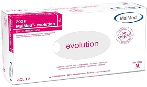 Maimed Evolution 76284 Disposable Gloves Blue XL (Pack of 200)