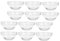 Beavorty 12Pcs Bols En Verre Pour Masque Visage, Bol De MéLange Transparent Pour Soins De Visage, Accessoire Spa Et Salon, IdéAl Pour Huiles Essentielles, 6x6x3cm