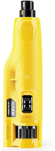 4UMOR Krallenschleifer für Hunde 6-Gang mit 2 LED-Leuchten Krallenschleifer präziser effizienter sicher Krallenpflege für große mittlere kleine Hunde